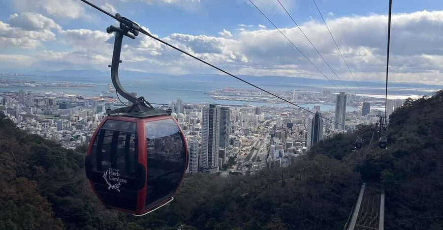1-Day Walking Tour around Kobe : Mountains, Sea and Sake - Lunch and free time in central Kobe
