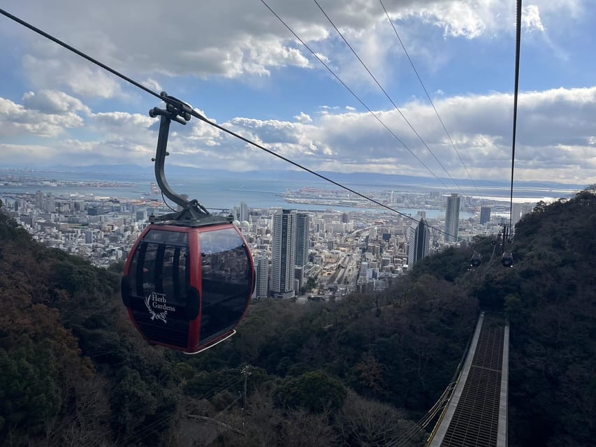 1-Day Walking Tour around Kobe : Mountains, Sea and Sake - Nunobiki Herb Gardens and the ropeway view