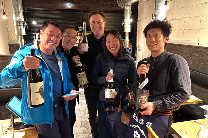 10 kinds Sake Tasting Experience in Tsukiji with local!! - Ten glasses, one short lesson in Japanese sake