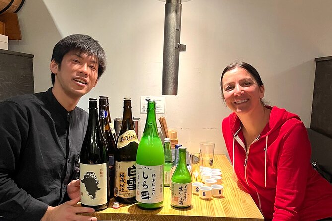 10 kinds Sake Tasting Experience in Tsukiji with local!! - How the 90-minute tasting works