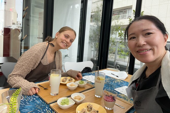 Beauty Vegan Dessert Cooking Class + Sake Kasu Hand Mask Trial! - The convenient Tokyo location