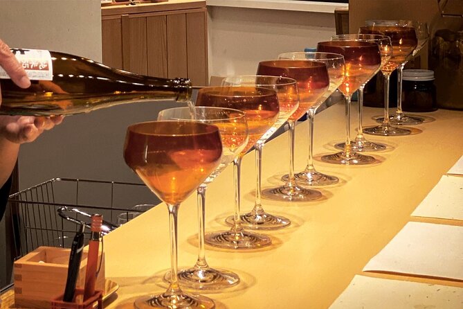 Experience Tasting Fukui's Local Sake in Lacquered Glasses - A short sake lesson in a 1914 shop