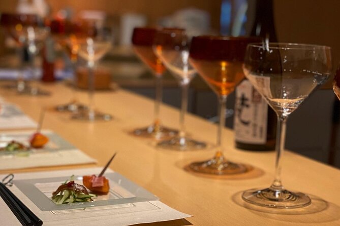 Experience Tasting Fukui's Local Sake in Lacquered Glasses - Choosing between junmai and daiginjo