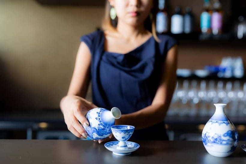 Ginza, Tokyo: Sake Experience with traditional vessels - Key points at a glance