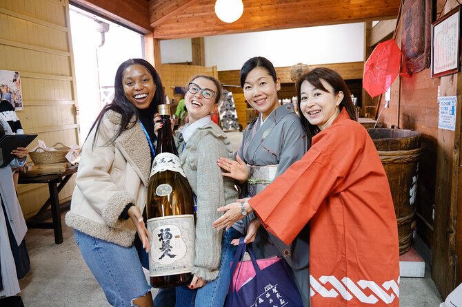 Hiroshima Saijo Sake Tasting Tour with visit to 7 Breweries - Kamotsuru and the first taste of Daiginjo