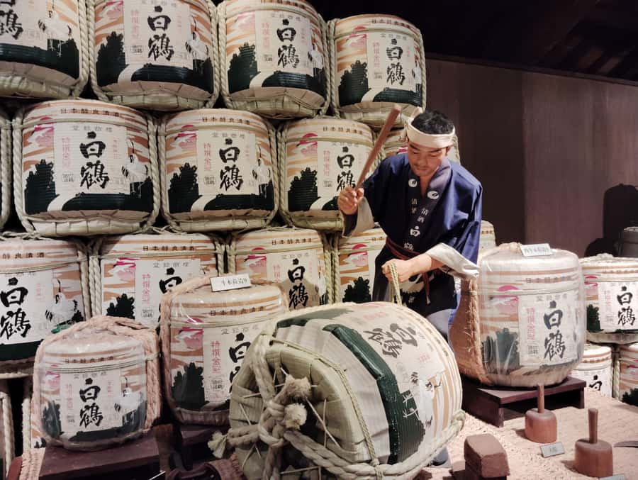 Kobe: 3-Hour Sake Breweries Tour with Special Tasting - Walking between breweries, and handling the heat