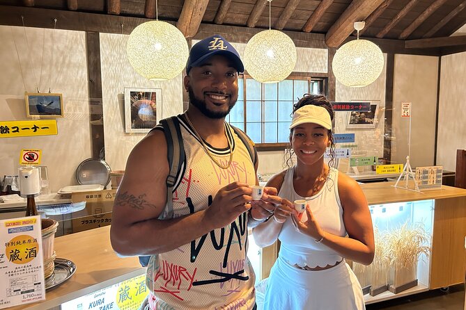 KOBE Sake brewery PRIVATE walking tour with Local guide - Sakuramasamune offers a gentler pause