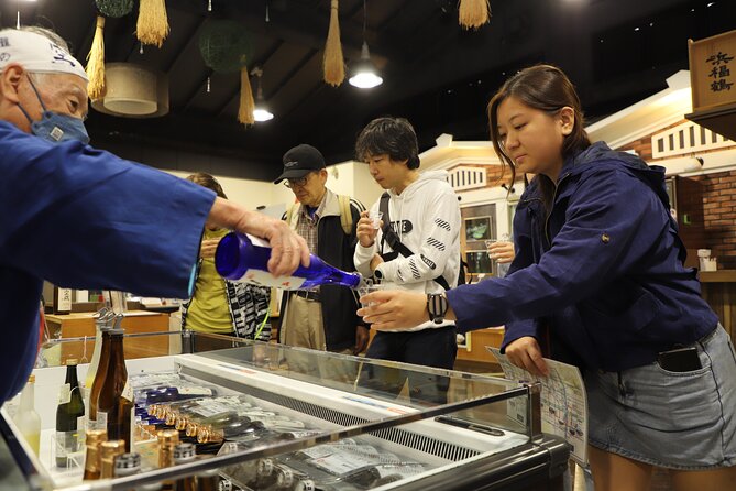 KOBE Sake brewery PRIVATE walking tour with Local guide - Hamafukutsuru adds advice from a sake specialist