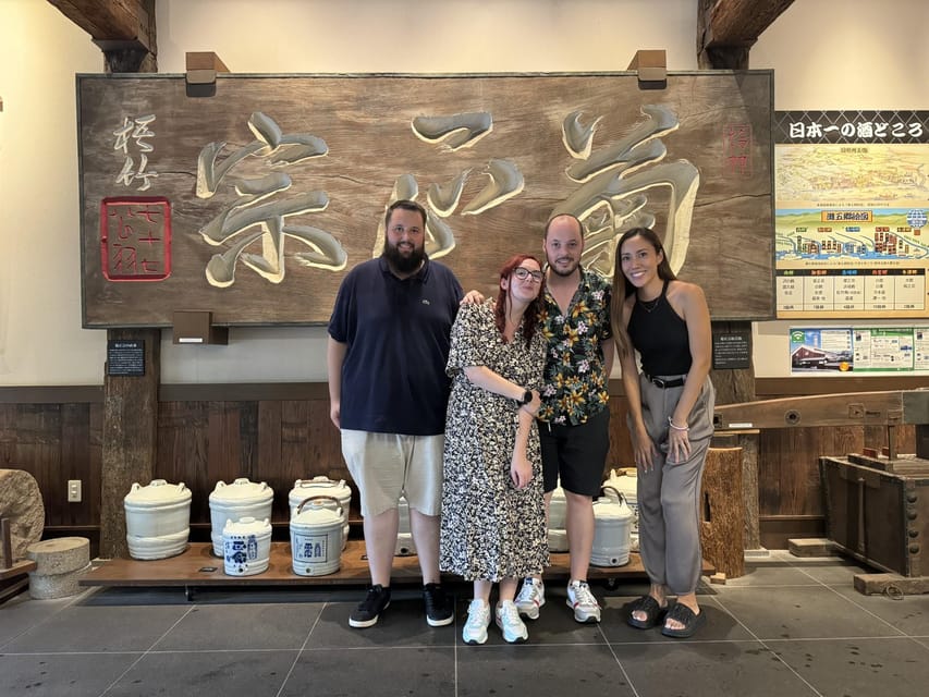 Kobe: Sake Brewery Tour with Tasting Sake - Comparing Kiku-Masamune after the first tasting