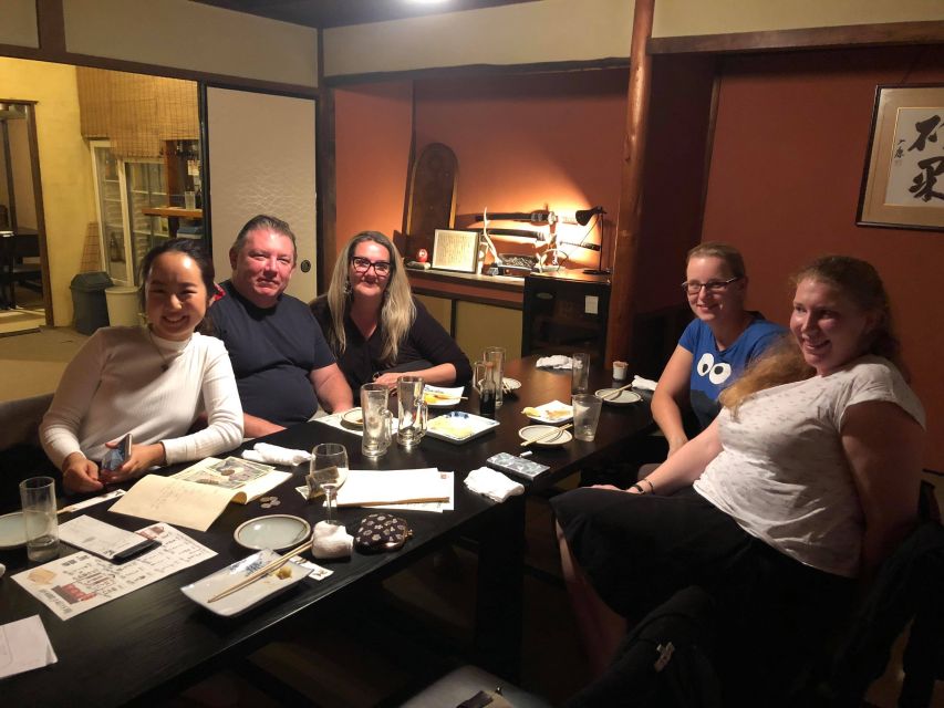 Kyoto: Foodie Night Tour in Gion with 9 dishes + 6 Sake - Walking Pontocho between dinner stops