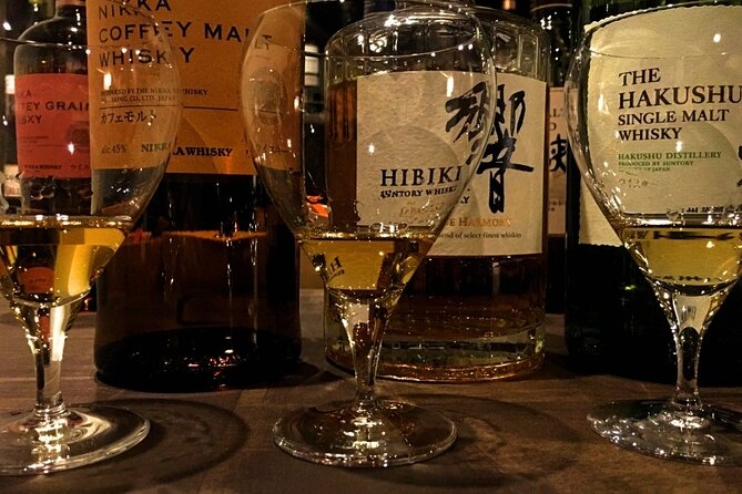Kyoto Luxury Sake, Whisky and Cocktail Tour - Sake, Kyoto whisky, and creative cocktails
