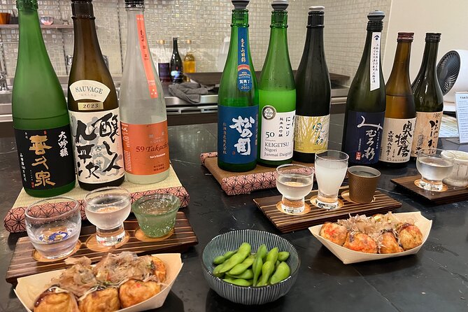 Osaka Sake Tasting & Takoyaki Cooking Experience - Is the $72.67 price fair?