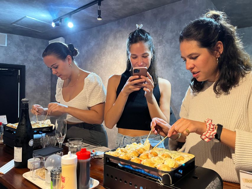 Osaka Sake Tasting with Takoyaki Cooking - Who should book this activity