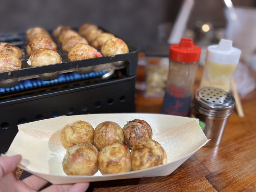 Osaka Sake Tasting with Takoyaki Cooking - Learning how sake is made
