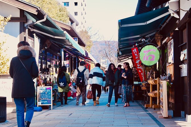 Private Matsumoto Castle & Sake – Taste of Local Life - Nawate Street and the frog theme