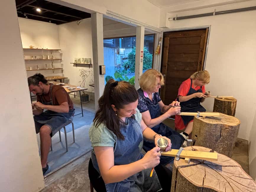 Private Pewter Sake Cup Experience with a Kyoto Artisan - A calm two-and-a-half-hour workshop