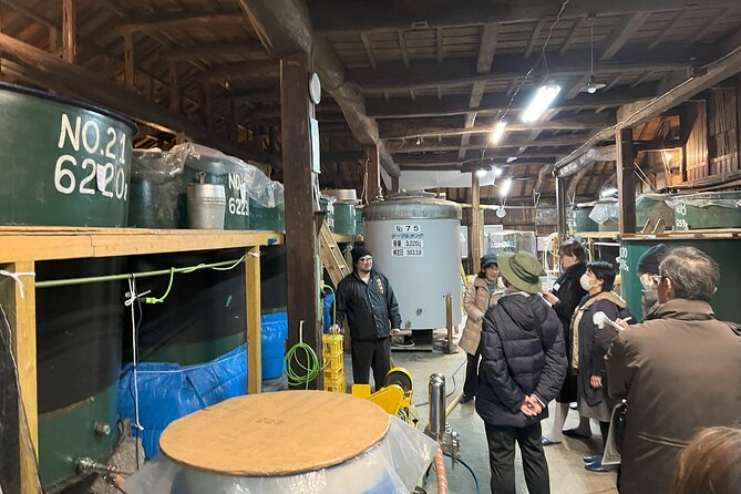 Private Sake Brewery Tour and Shinran Temple Visit - Isokura Brewery and the making of Inasato