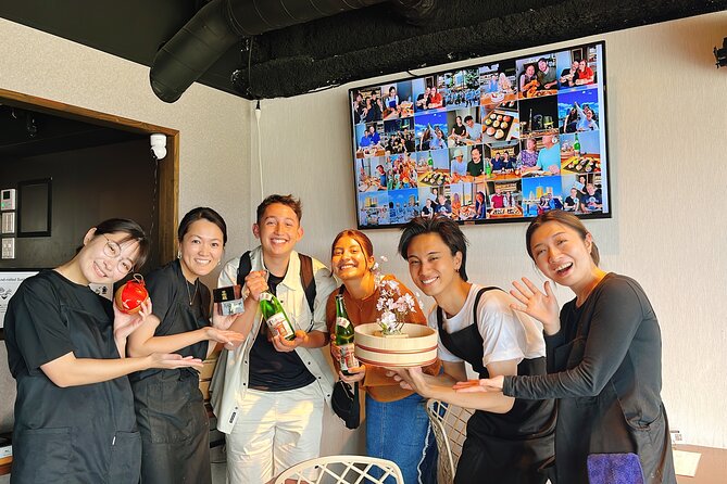 Ramen and Sushi Cooking Class with Sake Pairing Set in Tokyo - Sake pairings with the meal