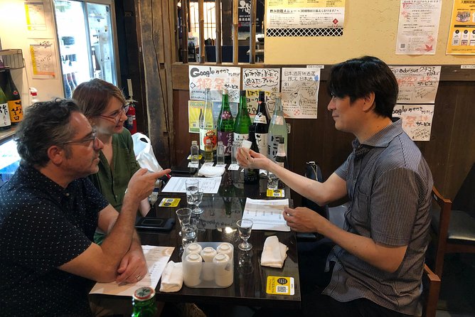 Tasting All Types of Sake with Sommelier - A short walk through Shinjuku 3-chome