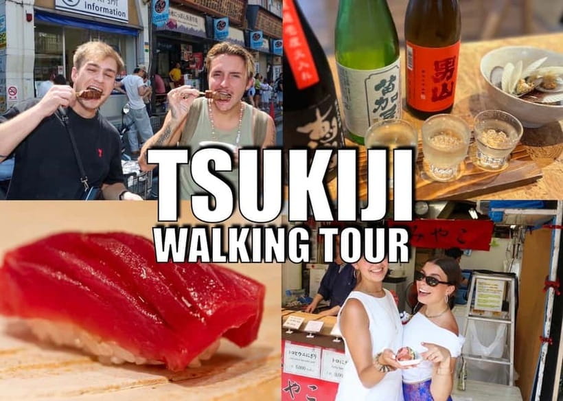 Tokyo: Private Tsukiji Street Food & Sake with Local Guide - Finishing with four sakes and baby scallops