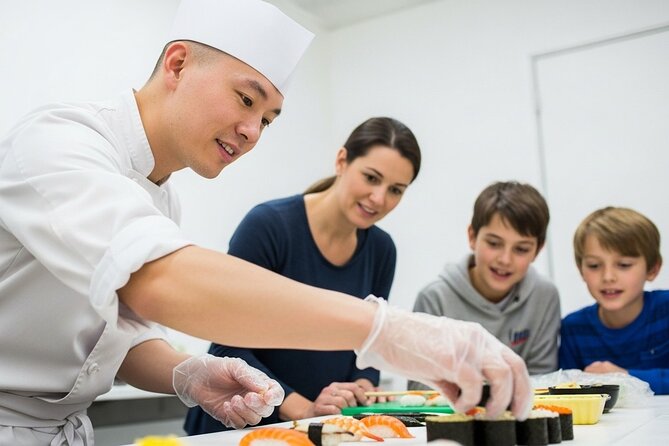 Tokyo Sushi Making Class : Sake Ceremony & Matcha Experience - What the 90-minute schedule really gives you