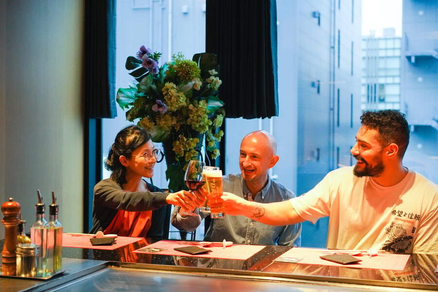 Wagyu Beef & Sake Pairing Foodie Tour in Tokyo - The Ginza teppanyaki meal is the centerpiece